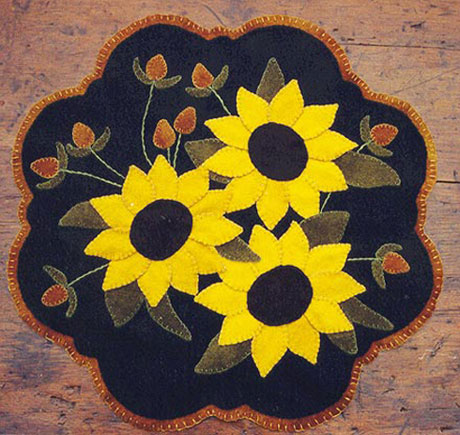 Sunflowers and Thistle
