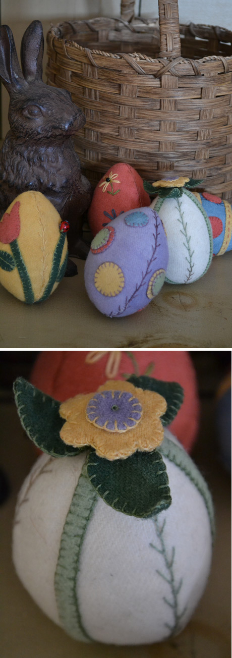 Woolly Easter Eggs